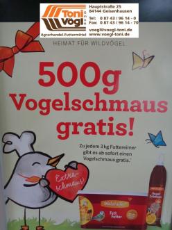 Vogelfutteraktion