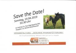 Pferdeveranstaltung 14.04.2019